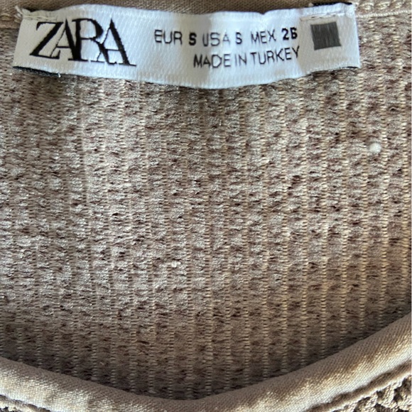 🎉2/20$ ZARA keyhole summer sweater💗 - Picture 5 of 5